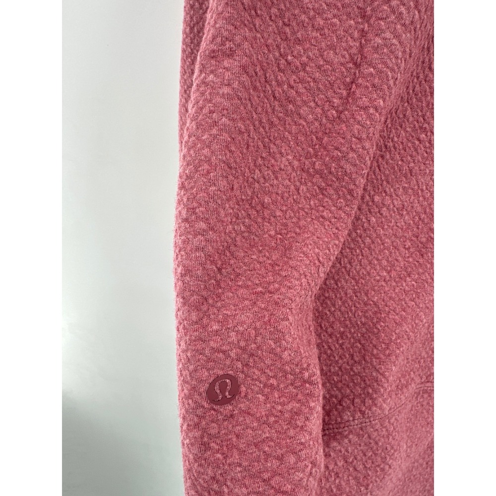 Lululemon Catch A Moment Crew Heathered So Merlot - Picture 6 of 7